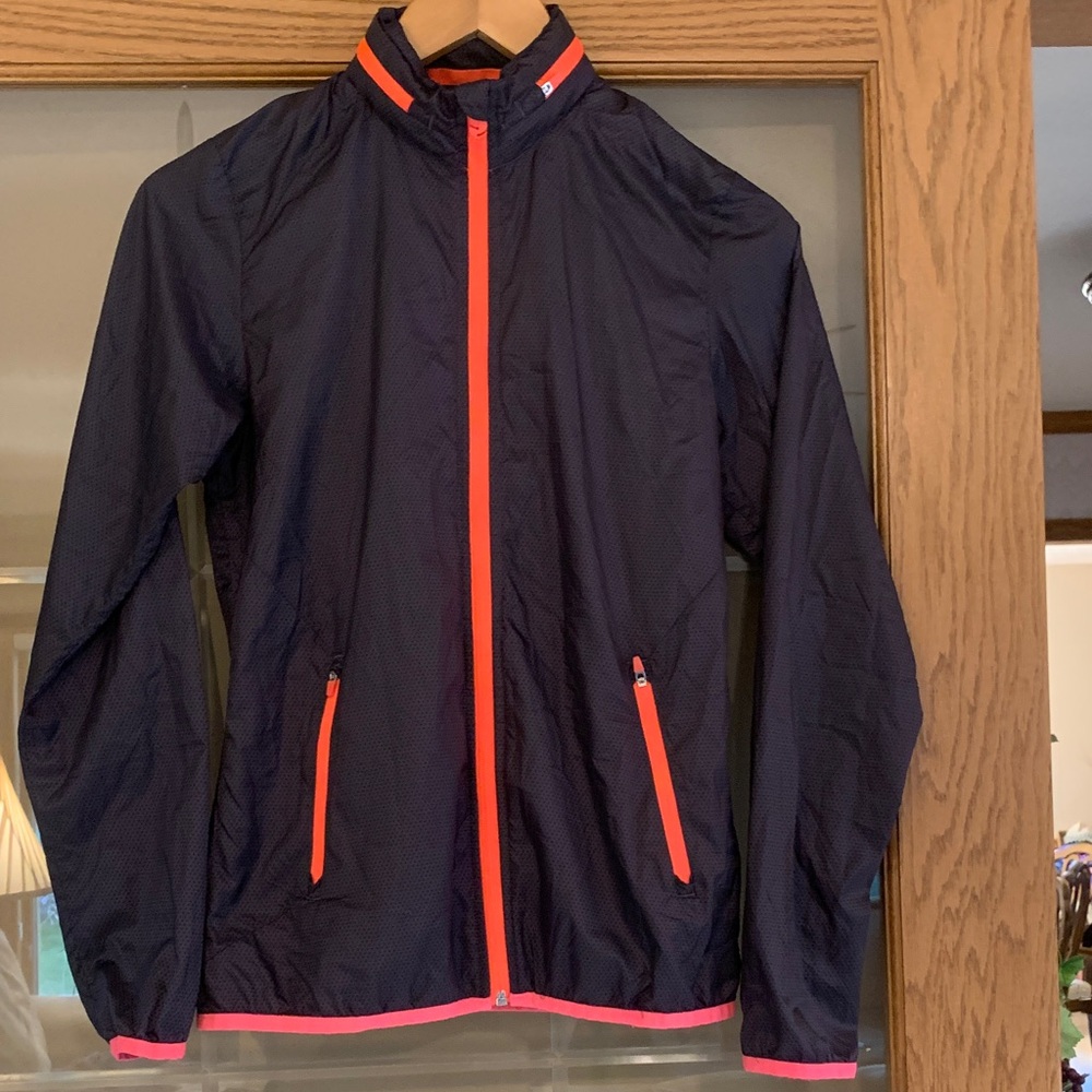 Slazenger Navy and Red Golf Jacket
